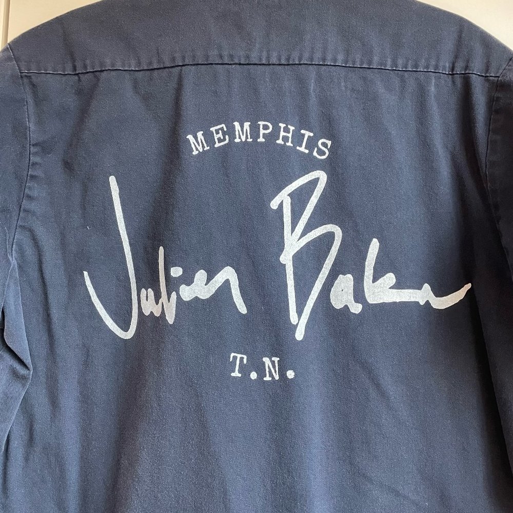 Julien Baker "Work Shirt" Short Sleeve Button Shirt - L